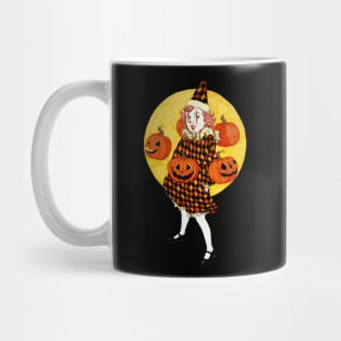 Vintage Halloween Clown Mug